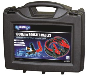 BOOSTER CABLE 1000AMP 6MTR COMPUTER SAFE WITH COPPER CLAMPS AND BRIDGING STRAP RG2019 Automotive Battery Electrical Products NZ DEPOT - NZ DEPOT