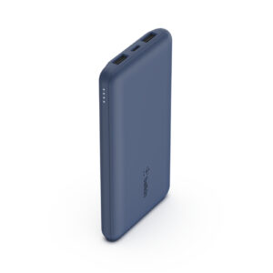 Belkin BoostCharge 10K Power Bank 3 Port - Blue with USB-A to USB-C Cable - NZ DEPOT