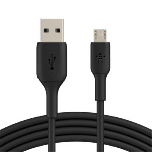 Belkin BoostCharge 1M USB -A to MicroUSB Cable -Black - NZ DEPOT