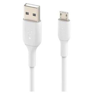 Belkin BoostCharge 1M USB -A to MicroUSB Cable - White - NZ DEPOT