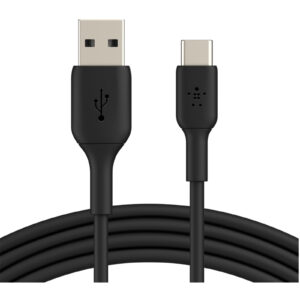 Belkin BoostCharge 1M USB-A to USB- C Cable - Black - NZ DEPOT