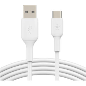 Belkin BoostCharge 1M USB-A to USB- C Cable - White - NZ DEPOT