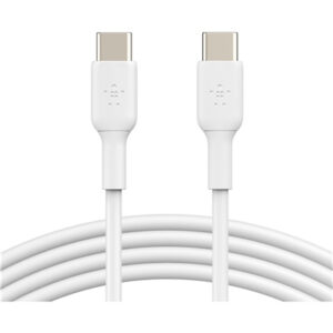 Belkin BoostCharge 1M USB C to USB C Cable White NZDEPOT - NZ DEPOT