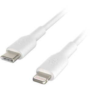 Belkin BoostCharge USB-C to Lightning Cable 1M - White - NZ DEPOT