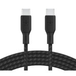 Belkin BoostCharge USB-C to USB- C Cable 100W 3M - Black > PC Peripherals & Accessories > Cables > USB-C Cables - NZ DEPOT