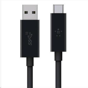 Belkin High Quality USB-A to USB-C 3.1 Charge (up to 3A ) & Data Cable (10Gbps) - 1M -Black - NZ DEPOT