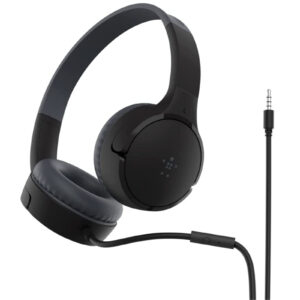Belkin SoundForm Mini Wired Headphones for Kids Black NZDEPOT - NZ DEPOT