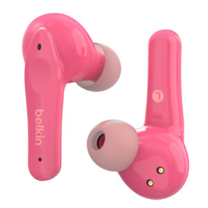 Belkin SoundForm Nano True Wireless In Ear Headphones for Kids Pink NZDEPOT - NZ DEPOT