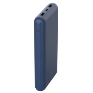 Belkin USB C 20000 mAh Power Bank Blue Max 15W output Dual USB A Ports 1 USB C Port Included 6 inch USB A to USB C CABLE NZDEPOT - NZ DEPOT