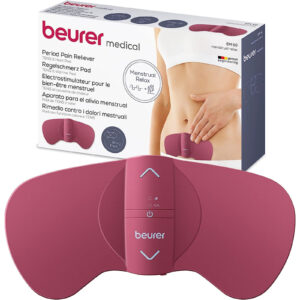 Beurer EM50 Menstrual Relax TENS Heat for Natural Menstrual Pain Relief Suitable for Endometriosis 15 Intensity Levels Rechargeable Battery Wear Under Clothes Medical Device NZDEPOT - NZ DEPOT