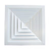 Plaque only to suit 375 Diffuser - PDA375B - Grilles - Rectangular Ceiling Diffusers - Metal