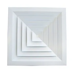 Buy Plaque Only to suit GL300/150 series diffuser PDA300B Online - Rectangular Ceiling Diffusers - Metal - 2 - NZ Depot Trade