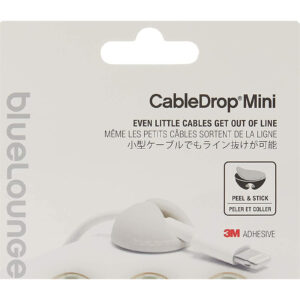 White - Cable Management System for All Cables up to 5/16-inch PACK OF 9 - NZ DEPOT