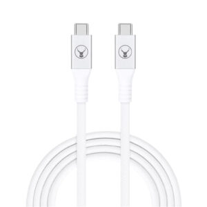 Bonelk USB-C to USB-C Long-Life Cable 20Gbps / 140W 2m ( White ) - NZ DEPOT