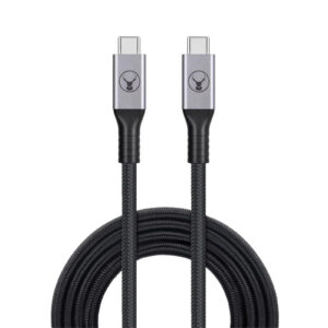 Bonelk USB-C to USB-C (USB 3.2 Gen 2 Spec) Long-Life Cable 10Gbps / 140W 2m (Black) - NZ DEPOT