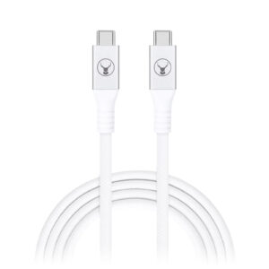 Bonelk USB-C to USB-C (USB 3.2 Gen 2 Spec) Long-Life Cable 10Gbps / 140W 2m ( White ) - NZ DEPOT