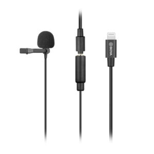 Boya BY M2 Clip on Lavalier Microphone for iOS devices NZDEPOT - NZ DEPOT