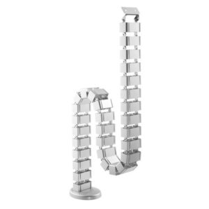 Brateck CC10 1 Deluxe Cable Management Spine. SILVER Colour. NZDEPOT - NZ DEPOT