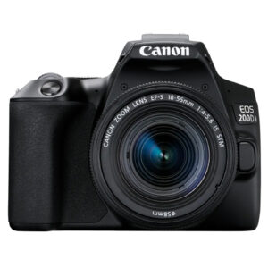 Canon EOS 200D Mark II Digital SLR Camera w/ EF-S 18-55mm f/3.5-5.6 IS STM Lens Kit