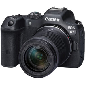 Canon EOS R7 Mirrorless Camera with 18 150mm Lens Kit 32.5MP APS C CMOS Sensor Built In Wi Fi Bluetooth 4K60 10 Bit Video Support HDR PQ C Log 3 include RF S 18 150mm f3.5 6.3 IS STM Lens NZDEPOT - NZ DEPOT