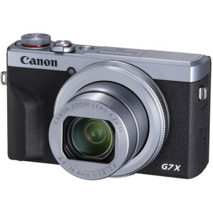 Canon PowerShot G7 X MKIII Digital Camera (Silver) 20.1MP 1" Stacked CMOS Sensor