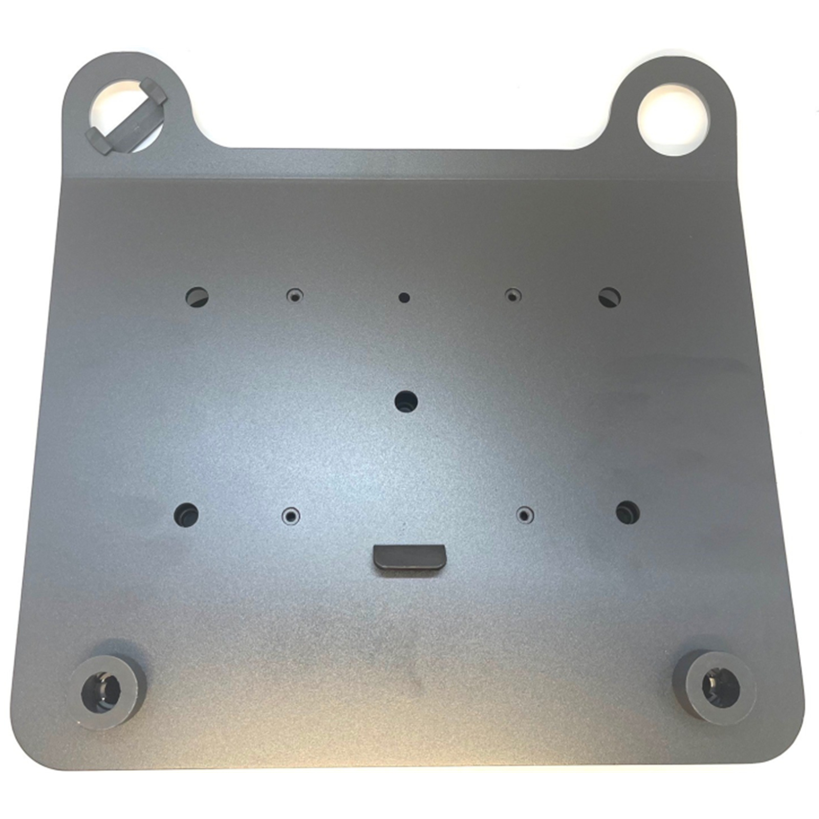 Colebrook Bosson Saunders Laptop Mount Only Black, attached to