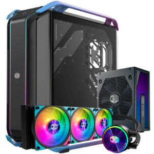Cooler Master COSMOS INFINITY E ATX Ultra Tower Case 30th Anniversary Edition with 1300W 80Plus Platinum PSU PL360 Flux 30th Anniversary Edition 360mm Water Cooling. NZDEPOT - NZ DEPOT