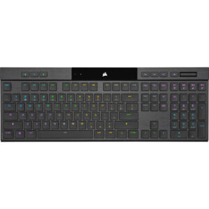 Corsair K100 RGB AIR Wireless Ultra-Thin Mechanical Gaming Keyboard - Black - NZ DEPOT