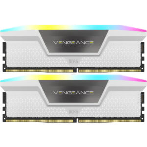 Corsair VENGEANCE RGB 32GB DDR5 Desktop RAM Kit - White - NZ DEPOT