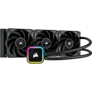 Corsair iCUE H150i RGB ELITE 360mm Water Cooling with Dynamic LED Lighting Effects