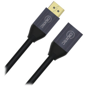 Cruxtec 0.5m DisplayPort 1.4 Male to Female Extension Cable 8K/60Hz & 4K/120Hz - NZ DEPOT