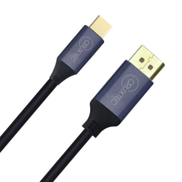 Cruxtec 2m Mini DisplayPort to Displayport Cable -- 4K /60Hz - NZ DEPOT
