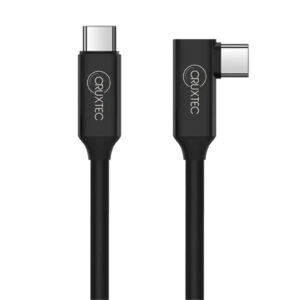 Cruxtec 3m USB-C to USB-C 90 degree angle VR Cable --- Compatible with Oculus Link Cable/ Quest 2 - NZ DEPOT