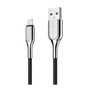 Cygnett CY2671PCCAL Armored 3M Lightning to USB-A Cable - Black - NZ DEPOT