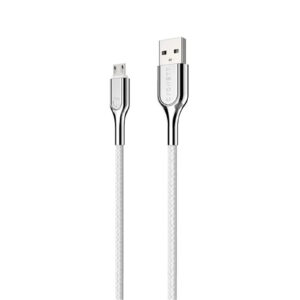 Cygnett CY2688PCCAM Armored Micro to USB A Cable 1M White NZDEPOT - NZ DEPOT