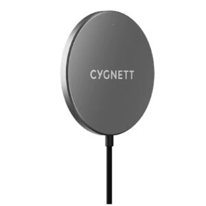 Cygnett CY3757CYMCC MagCharge 1.2m Cable 7.5W Wireless Charger - Black - NZ DEPOT
