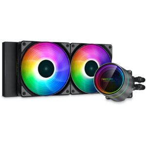 DEEPCOOL Castle 240EX ARGB AIO Watercooling with Addressable RGB LED