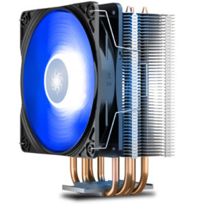 DEEPCOOL Gammaxx 400 V2 CPU Cooler - 4 Heatpipes - 120mm PWM Blue LED Fan - 2011/1366/115X FM1/2 AM2+/3 - NZ DEPOT