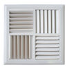 DV4545 Multi Directional Outlet 462sqNeck 533face Plastic - MDO450 - Grilles - Rectangular Ceiling Diffusers - Plastic