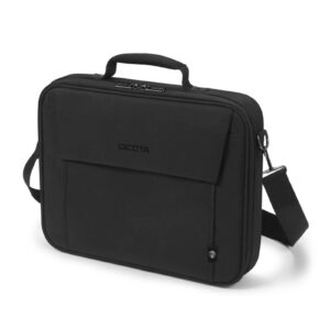 Dicota ECO Multi BASE Carry Bag with shoulder strap for 13.3"-14.1" inch Notebook /Laptop (Black) Suitable for Education & Business A light notebook case with protective padding - NZ DEPOT
