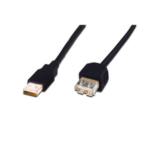 Digitus AK-300202-050-S USB2.0 Type A (M) to USB Type A (F) 5m Extension Cable - NZ DEPOT
