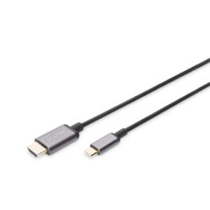 Digitus DA-70821 Type-C to HDMI Cable 1.8m 4K/30Hz - NZ DEPOT