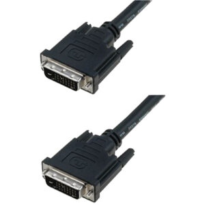 Digitus DK-320101-020-S 2M DVI-D Male to DVI-D (24+1) Male Monitor Cable - NZ DEPOT