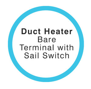 Duct Heater 300dia 6.0kw (Bare Terminal) Sailswitch - EDH3060SBT - Duct Heaters - Duct Heaters