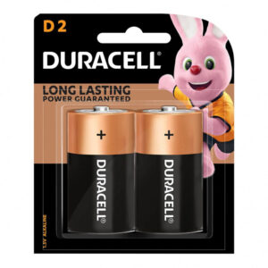 Duracell Coppertop Alkaline D Battery Pack of 2 - NZ DEPOT