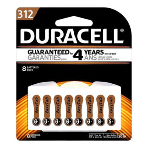 Duracell Hearing Aid 312 Battery - Pack of 8 - NZ DEPOT