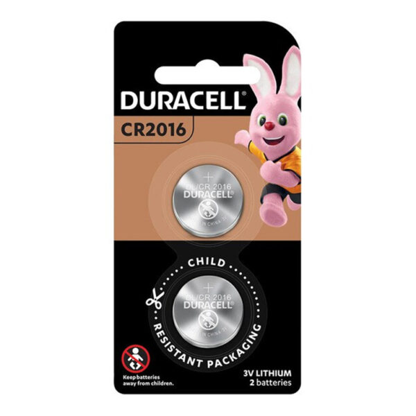 Duracell Lithium Coin CR2016 Battery Pack of 2 - NZ DEPOT