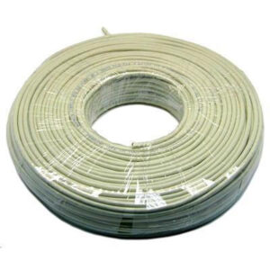 DYNAMIX 50m Cat5e Ivory UTP SOLID Cable Roll 100MHz