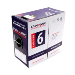 Dynamix C-C6-ST R GREY 305m Cat6 Grey UTP STRANDED Cable Roll