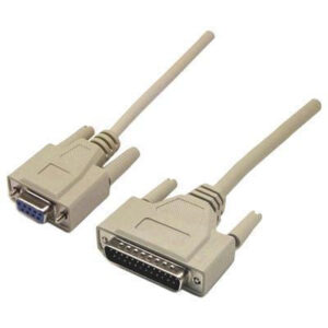 Dynamix C-NM9-M 2M Null Modem Cable DB9 F/DB25 M - NZ DEPOT